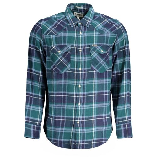 Wrangler MU&Scaron;KA KO&Scaron;ULJA S DUGIM RUKAVIMA - ZELENA Cijene
