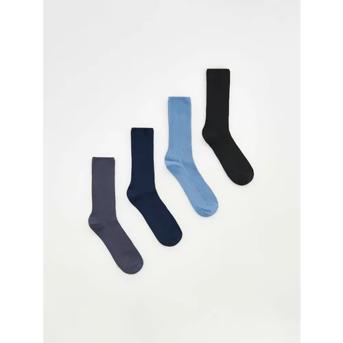 Reserved - Komplet od 4 pari čarapa - steel blue