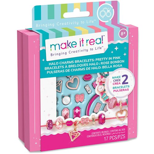 MAKE IT REAL Halo Charms Pretty in pink set za pravljenje narukvica Cene