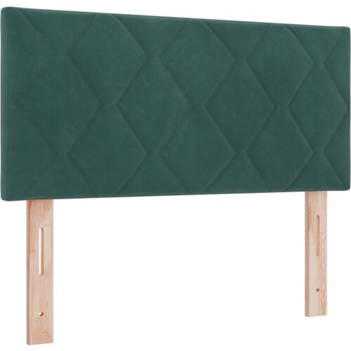 Box Spring krevet s madracem tamnozelena 100x200 cm bar&amp;scaron;un Slike