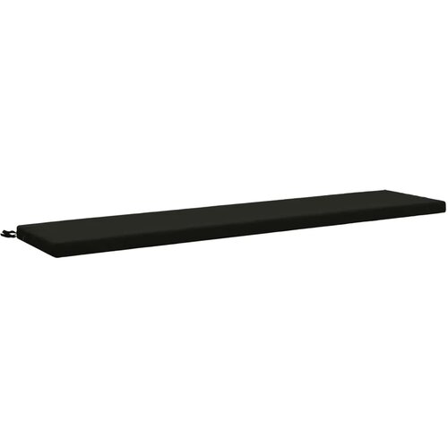  Jastučić za klupu SOEST 100% poliester Crna 170 x 40 x 5 cm - Crna 170 x 40 x 5 cm Poliester Cijene
