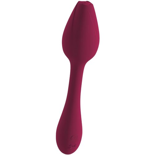 You2Toys Rosenrot - savitljivi vibrator za G-točku pupoljak ruže (crveni) Cijene