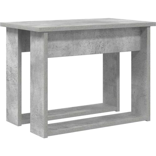  Set stolića za kavu 2 pcs Betonski sivi Konstruirano drvo Slike