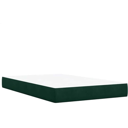  Krevet box spring s madracem tamnozeleni 120x190 cm bar&amp;scaron;unasti Slike