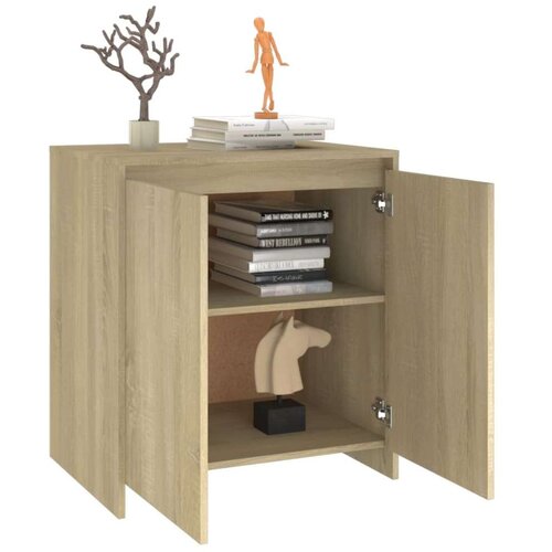 VidaXL Komoda boja hrasta sonome 70 x 40 x 73,5 cm od iverice Slike