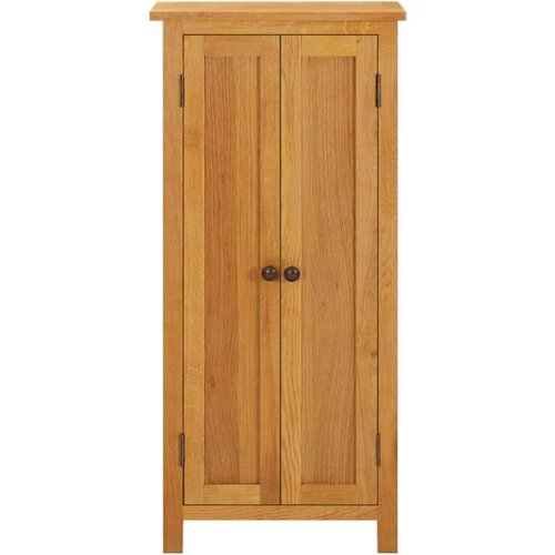 VidaXL Omarica 50x22x110 cm trdna hrastovina Slike