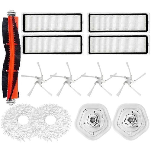 INORCO Za Bot W10 W10pro Sesalnik Glavna Krtača Stranska Krtača Filter Mop Nadomestni Dodatki Set, (21843965) Slike