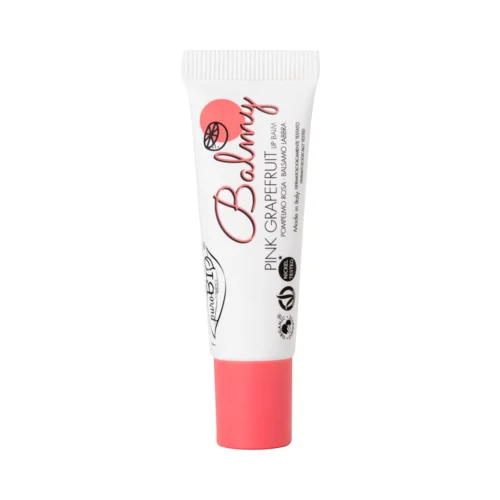 puroBIO cosmetics lip balm balmy - 02 ružičasti grejp