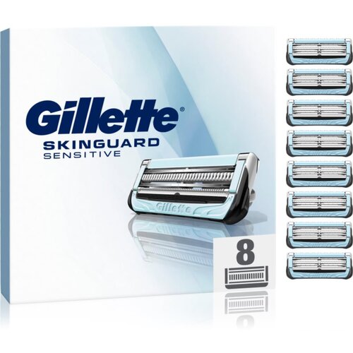 Gillette Skinguard Sensitive nadomestne britvice za občutljivo kožo 8 kos Cene