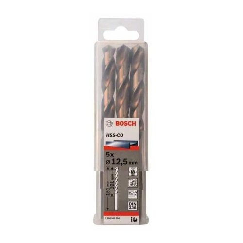 Bosch 2608585904 Burgije za metal HSS-Co, DIN338 ( 2608585904 ) Slike