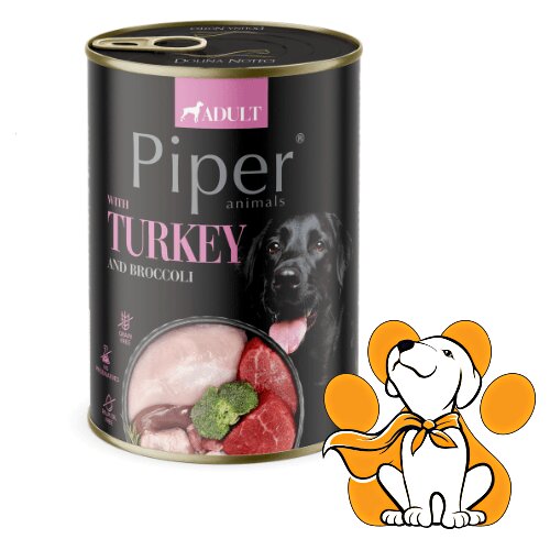 Piper Dog Turkey 400g, Vlažna Hrana Za Pse Sa Ćuretinom Za Laku Probavu Cene