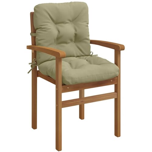  Jastučići za stolice s visokim naslonom - 2 komada VIANEN - Svijetlo zelena 100 x 50 x 8 cm 2 Cijene