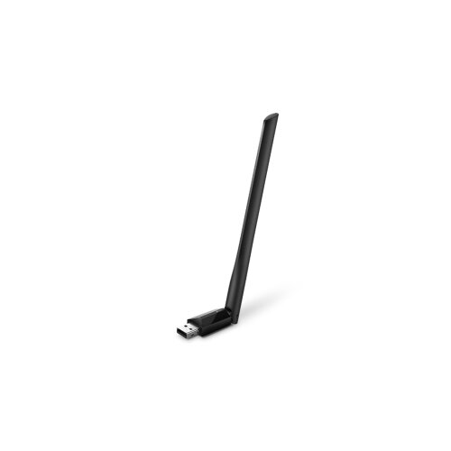 Tp-link ARCHER-T2UPLUS AC600 High Gain Wi-Fi Dual Band USB adapter, 433Mbps na 5GHz + 200Mbps na 2,4GHz, USB 2.0, 1 antena visokog pojačanja Slike