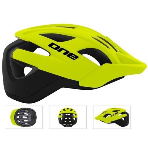  Biciklistička kaciga &amp;quot;One&amp;quot; Trail Pro M/L (57-61) Žuto Zelena Slike