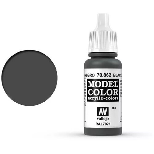 Vallejo Model Color 168 črno siva (Black Grey) (862) - 17 ml Cene