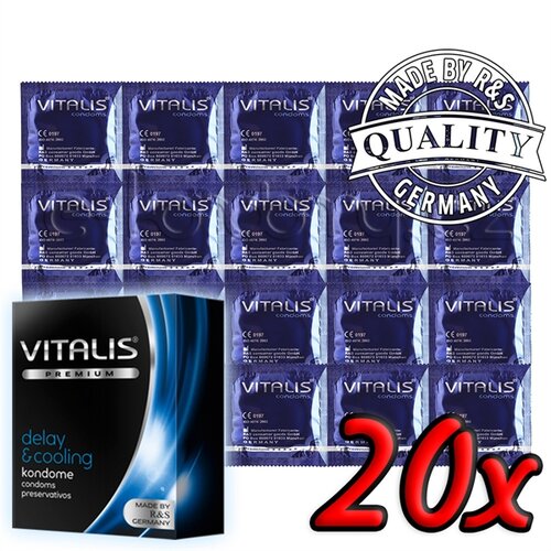 Vitalis Premium delay & cooling 20 pack Cene
