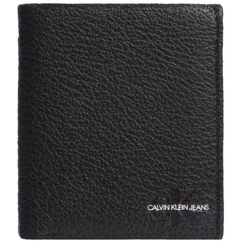 Calvin Klein Jeans Denarnice Portfel Trifold Črna Slike