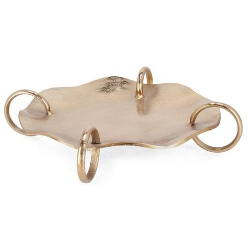  DEKORATIVNI PLADANJ SAGAR OKRUGLI 46CM ZLATNI Cijene