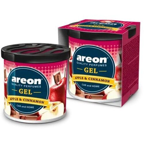 Areon Gel osveživač vazduha u konzervi, Apple Cinnamon Slike