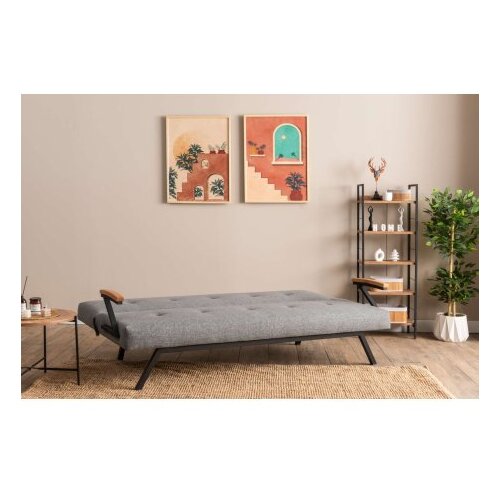 Atelier Del Sofa Trosjed na razvlačenje Zven, 180x64x78 cm, Sivi Slike