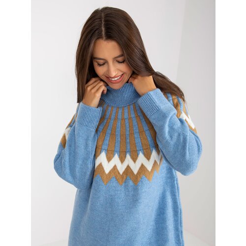 RUE PARIS Dress-LC-SK-0098.37X-Blue Slike