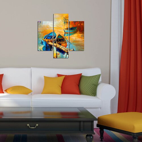 Wallity Set slika 3MDF-028, 3 Dela Cene