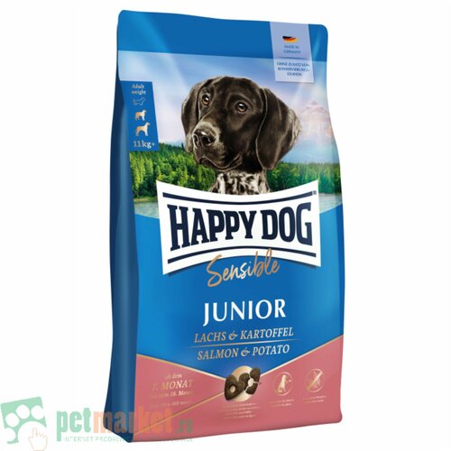 Happy Dog junior sens jagnjetina/pirinač 10 kg Slike