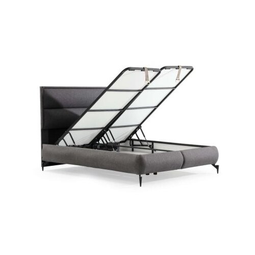 Hanah home bračni krevet rise 120 x 200 dark grey Slike