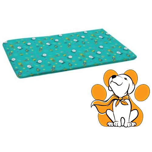 Misoko pad Reusable Mint Rockets 122x122cm, Neklizajuća Prostirka Za Štence Cene