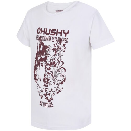 Husky Children's functional T-shirt Tash K white Slike