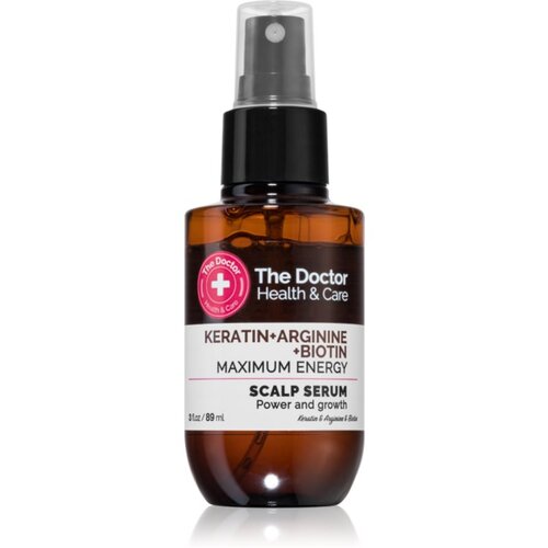 The Doctor Keratin + Arginine + Biotin Maximum Energy serum za lasi&amp;scaron;če s keratinom 89 ml Slike