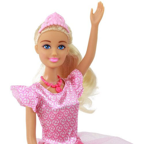  Lutka za igru Anlily princeza s tijarom - roza - 30 cm Slike
