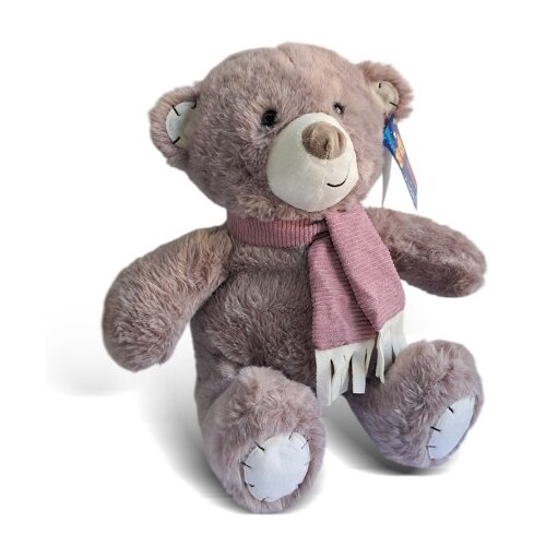  Plišani bordo meda sa roze šalom 32cm ( 1039163 ) Cene