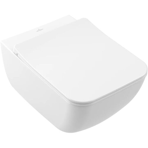 Villeroy Boch 4611RL01 Venticello Combi-Pack viseča brezrobna WC školjka z WC desko s počasnim zapiranjem Cene