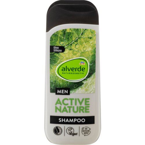 alverde NATURKOSMETIK MEN active nature šampon 200 ml Cene