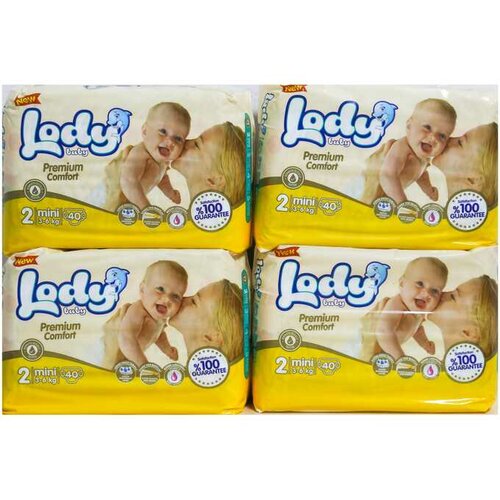 Lody baby ecopack bebi pelene veličina 2 4/1 - 160 komada Slike