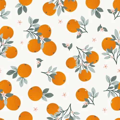 Lilipinso Dječja tapeta 10 m x 50 cm Tangerine –