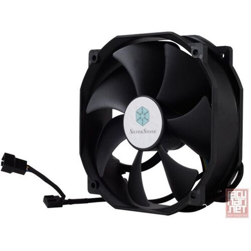 Silverstone FHP141, FHP Series Fan 14cm, 13,4-34,5dBA, High air pressure, Dual operation mode, Black [24] kuler Cene