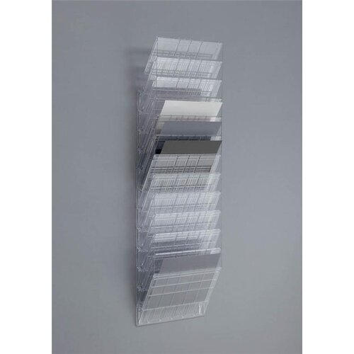 Durable Flexiboxx stenski 12 A4 ležeč prozoren, (20376246) Cene