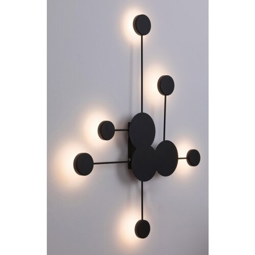 Rabalux plafonjera led 21W black amadeo 1916875 Slike