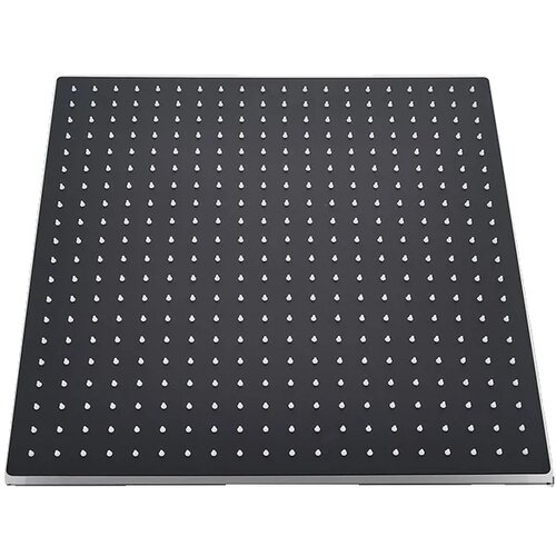 saeuwtowy Tu&scaron; glava, kromirana, 20 palčna kvadratna, Matte Black, (5000165985) Cene