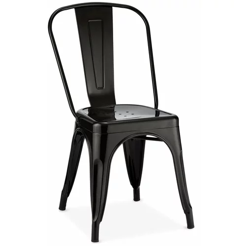 Furnhouse Crne metalne blagovaonske stolice u setu 2 kom Korona –