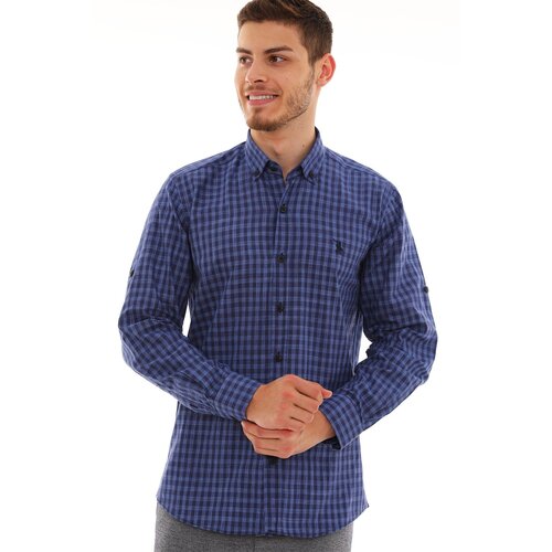 Dewberry G724 MEN'S SHIRT-NAVY-SAC Slike