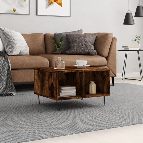  Stolić za kavu boja hrasta 60x50x36,5 cm konstruirano drvo Cene