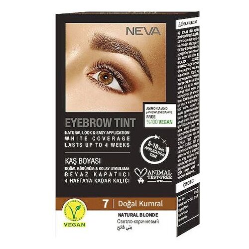 Neva Set za farbanje obrva - 7 Natural Blonde Cene