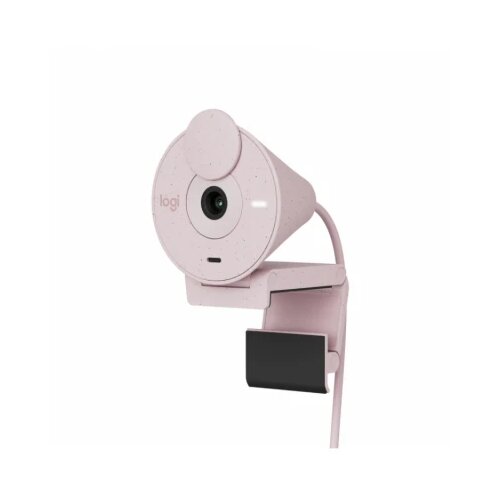 Logitech Brio 300 Webcam roza Slike