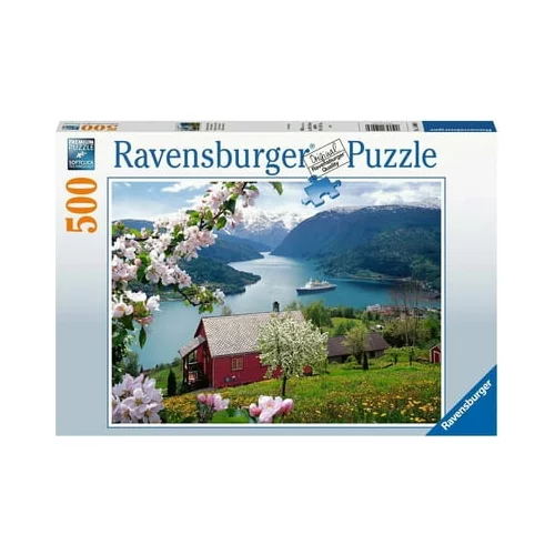Ravensburger Puzzle - Skandinavska idila, 500 kosov