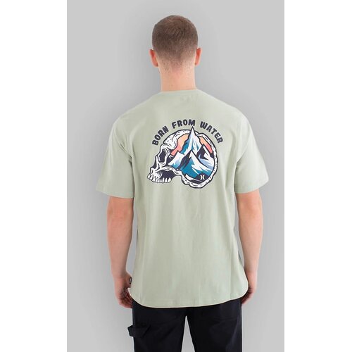 Hurley Printing Press Digeno T-Shirt worker blue Slike