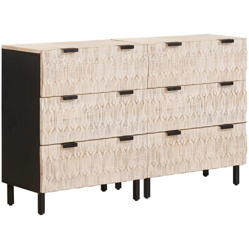  Kreveta 2 pcs Finš bijelog pranja 60 x 33 x 75 cm Cene