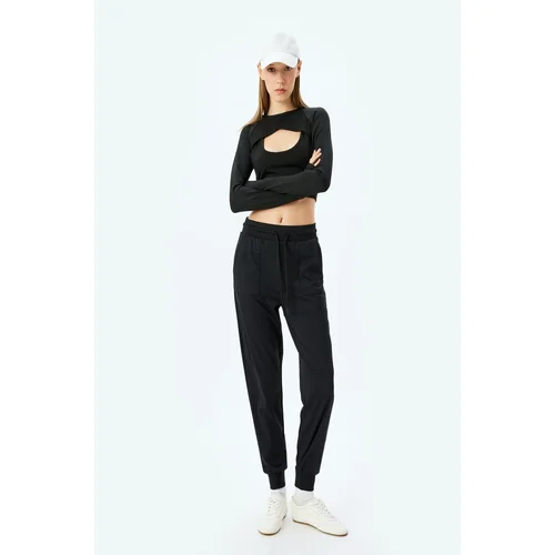 Koton Women's Black Sweatpants